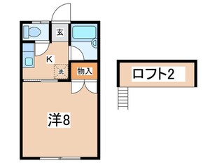 ホワイトハウスⅡの物件間取画像